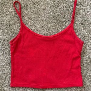 Brandy Melville red Skyar / Skyler tank